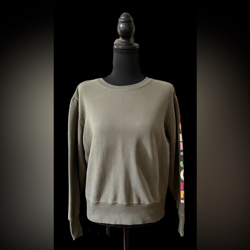 Studio Park: Green Holly Jolly Sweatshirt